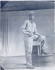 Fred in uniform