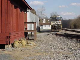 Old Train Depot in Brookneal