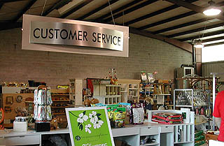 Customer Service Sign