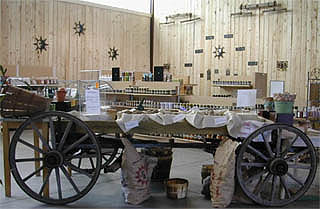 Old Farm Wagon - Potato and Onion Starts