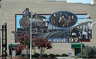 Wreck of Old 97 - Mural