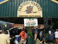South Boston's Downtown Farmer's Market -  Virginia Grown
